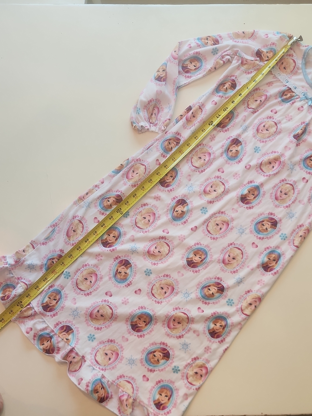 Disney Princess Frozen Flannel Nightgown Medium - Picture 6 of 6